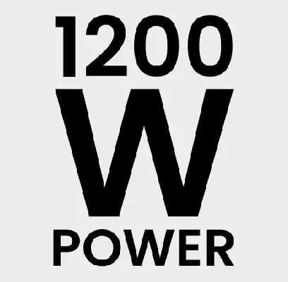 1200 W Power