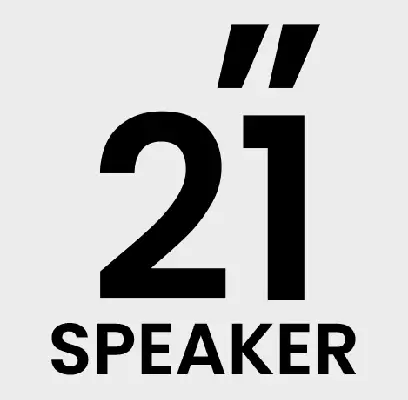 21 Inch Speaker