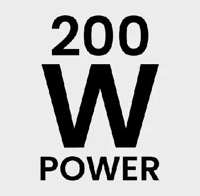 200 W Power