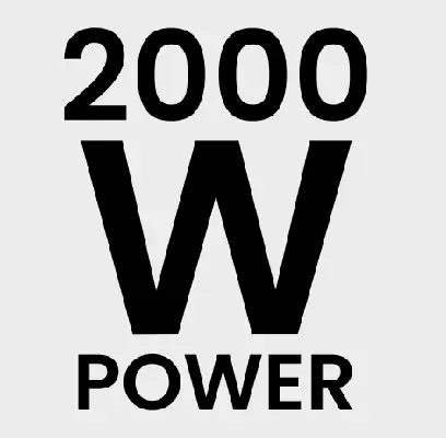 2000 W Power